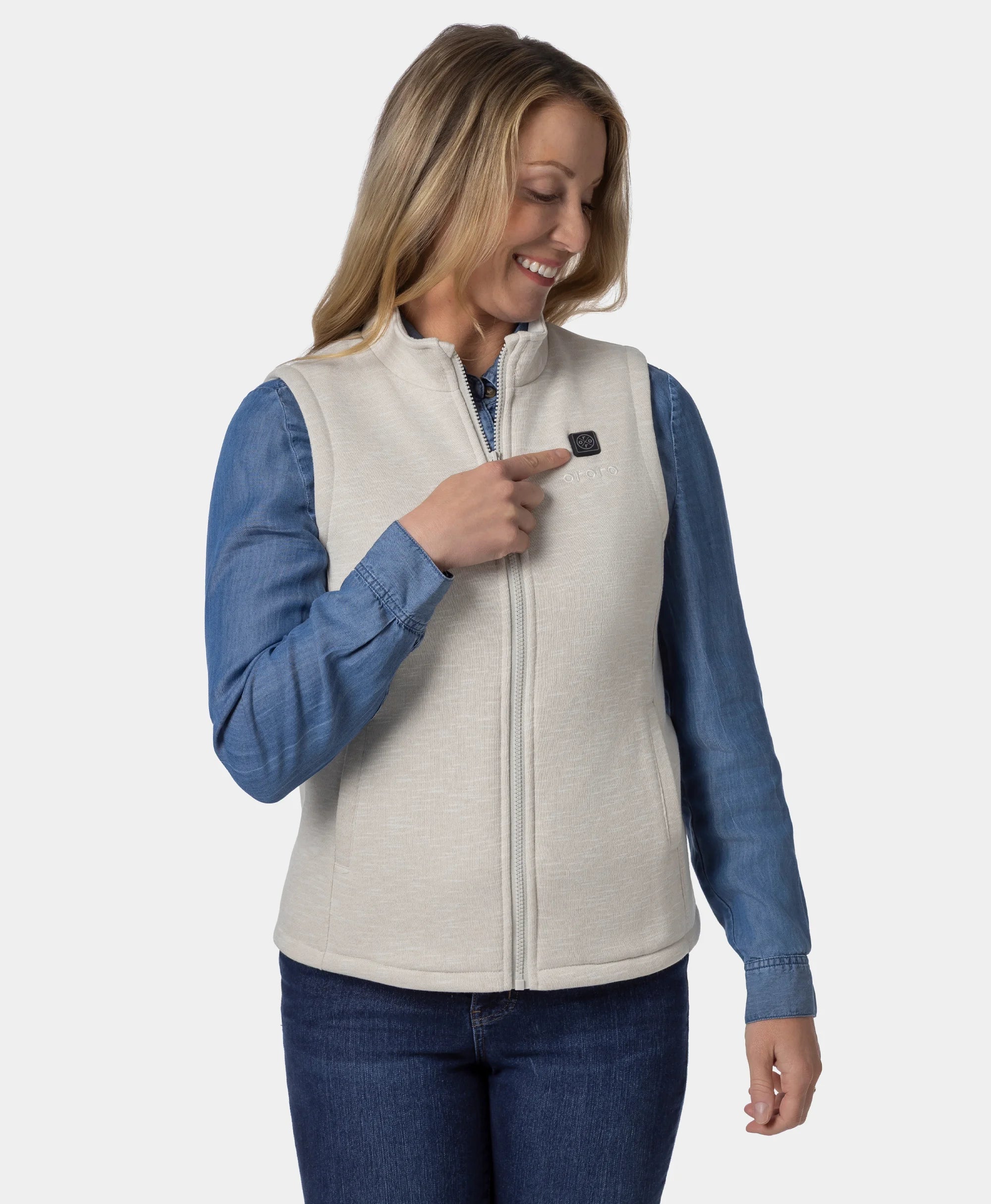 Women's Heated Fleece Vest - Image 51