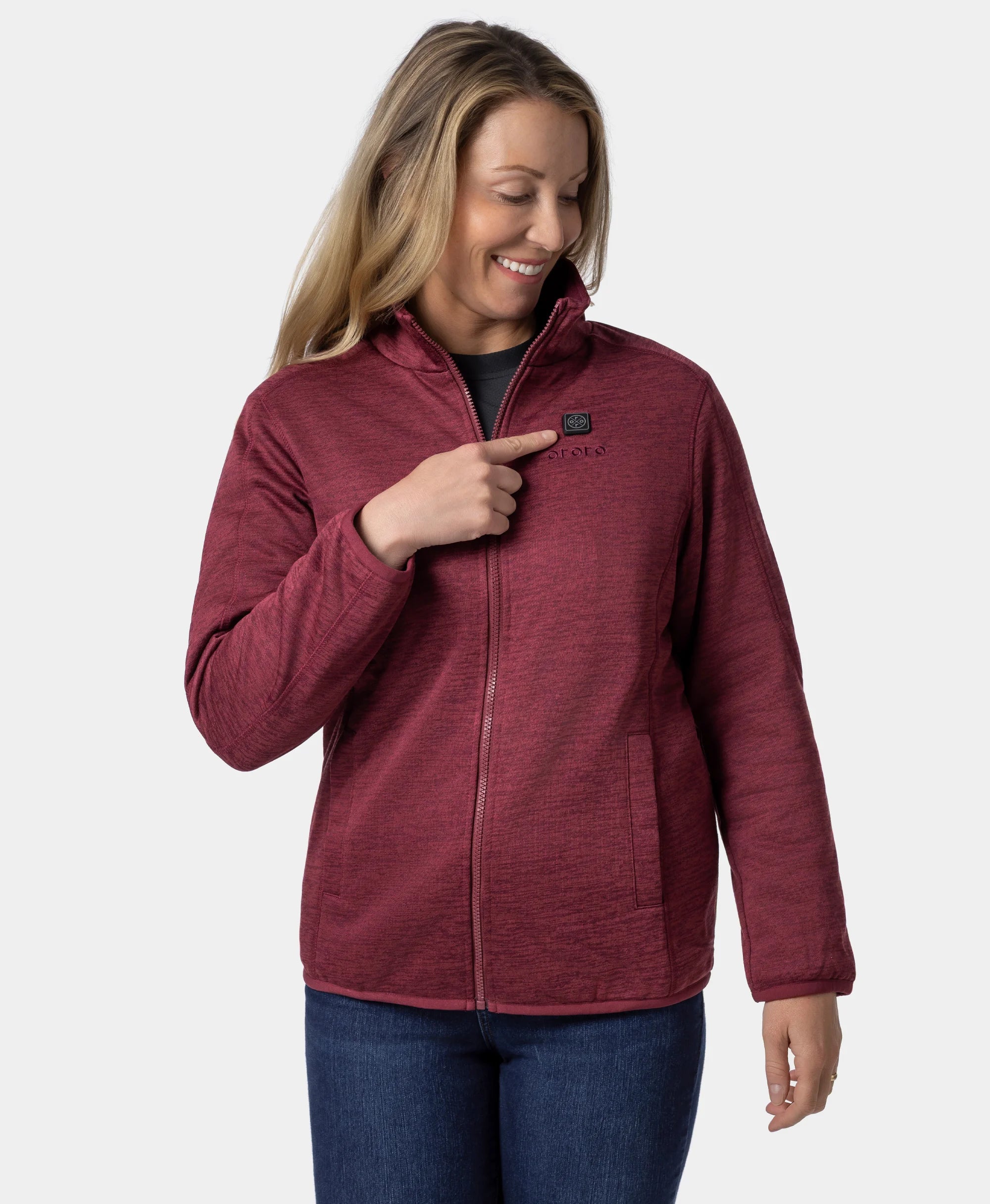 Women's Heated Full-Zip Fleece Jacket (Apparel Only) - Image 34