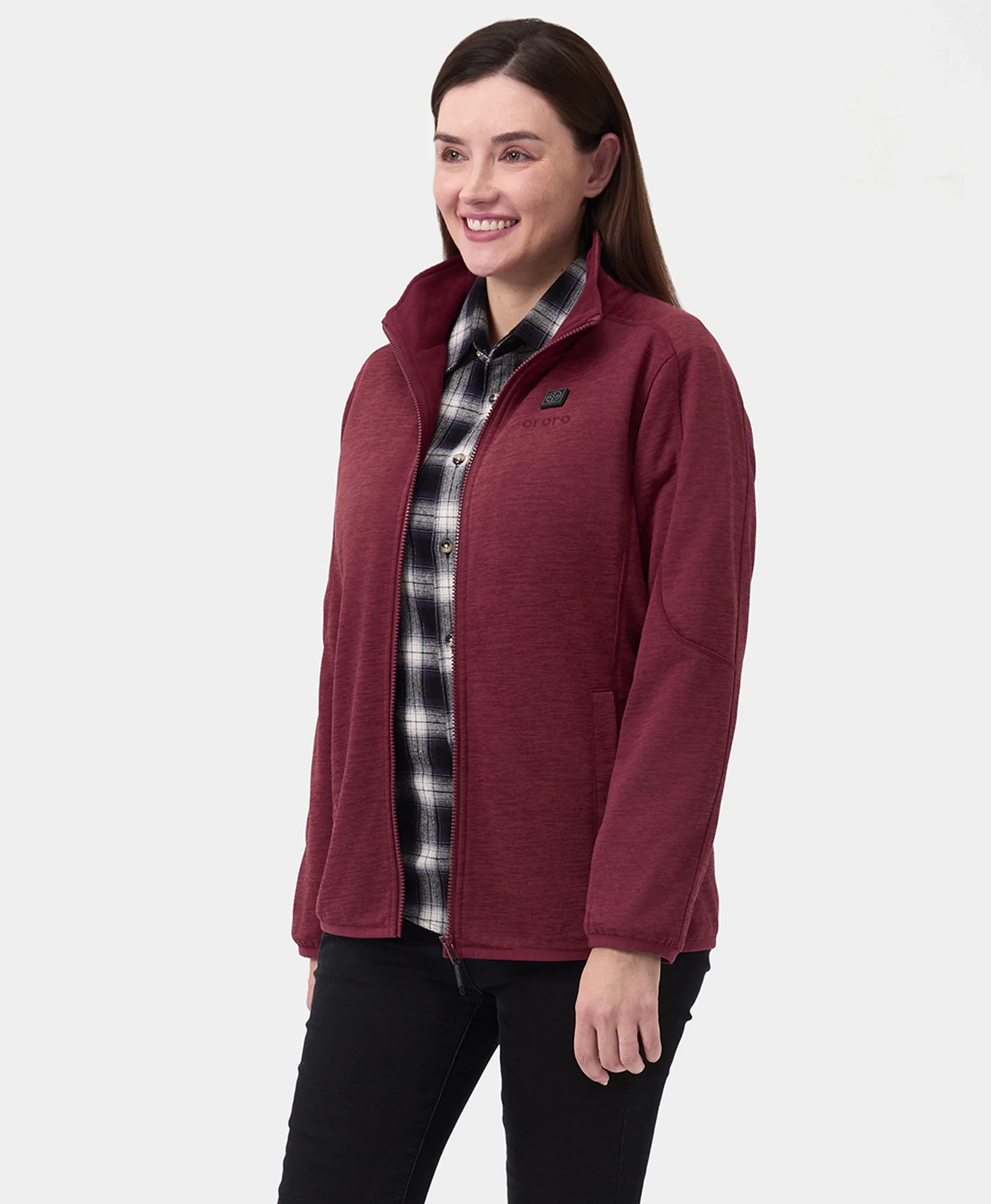 Women's Heated Full-Zip Fleece Jacket - Image 33