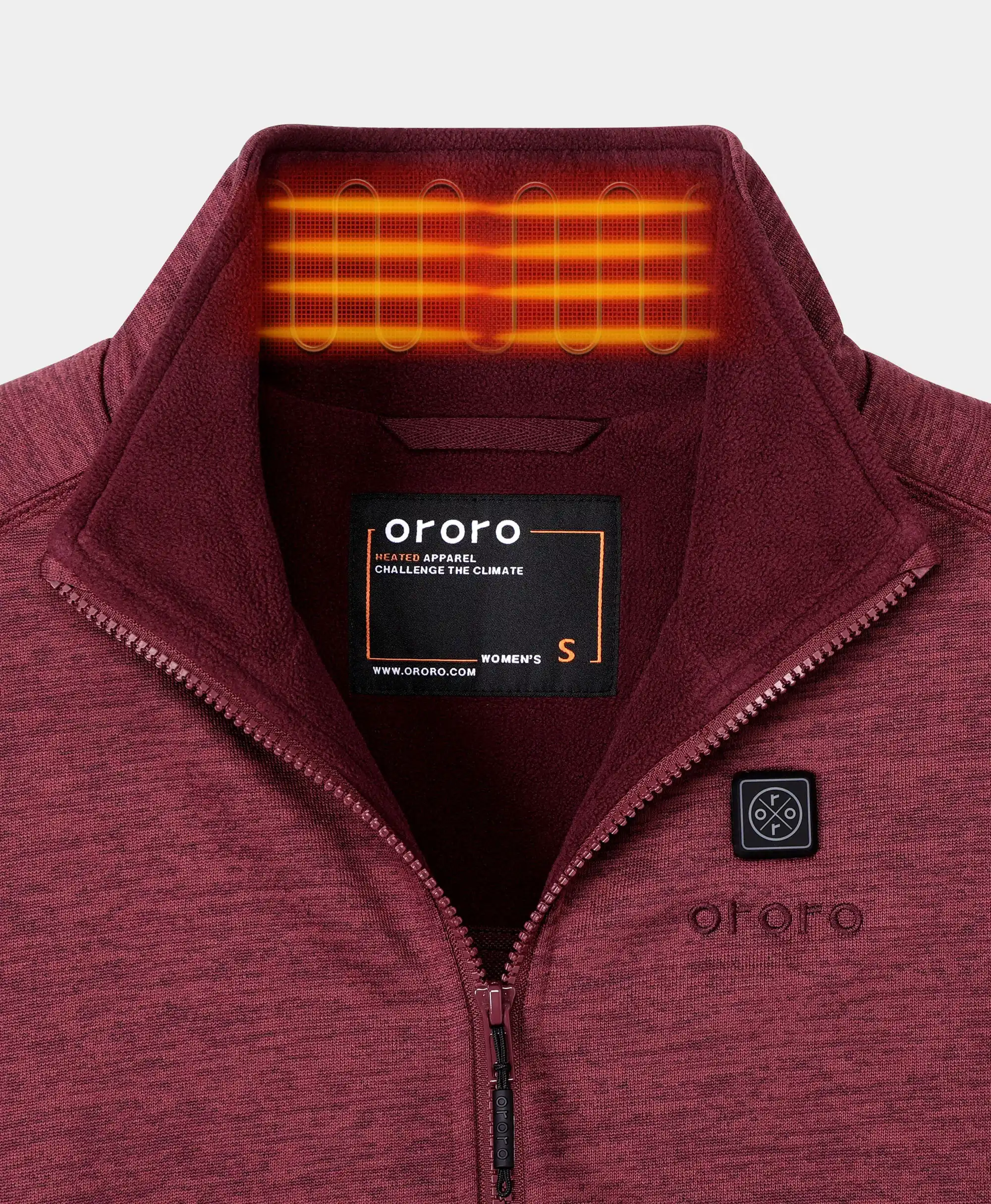 Women's Heated Full-Zip Fleece Jacket - Image 36