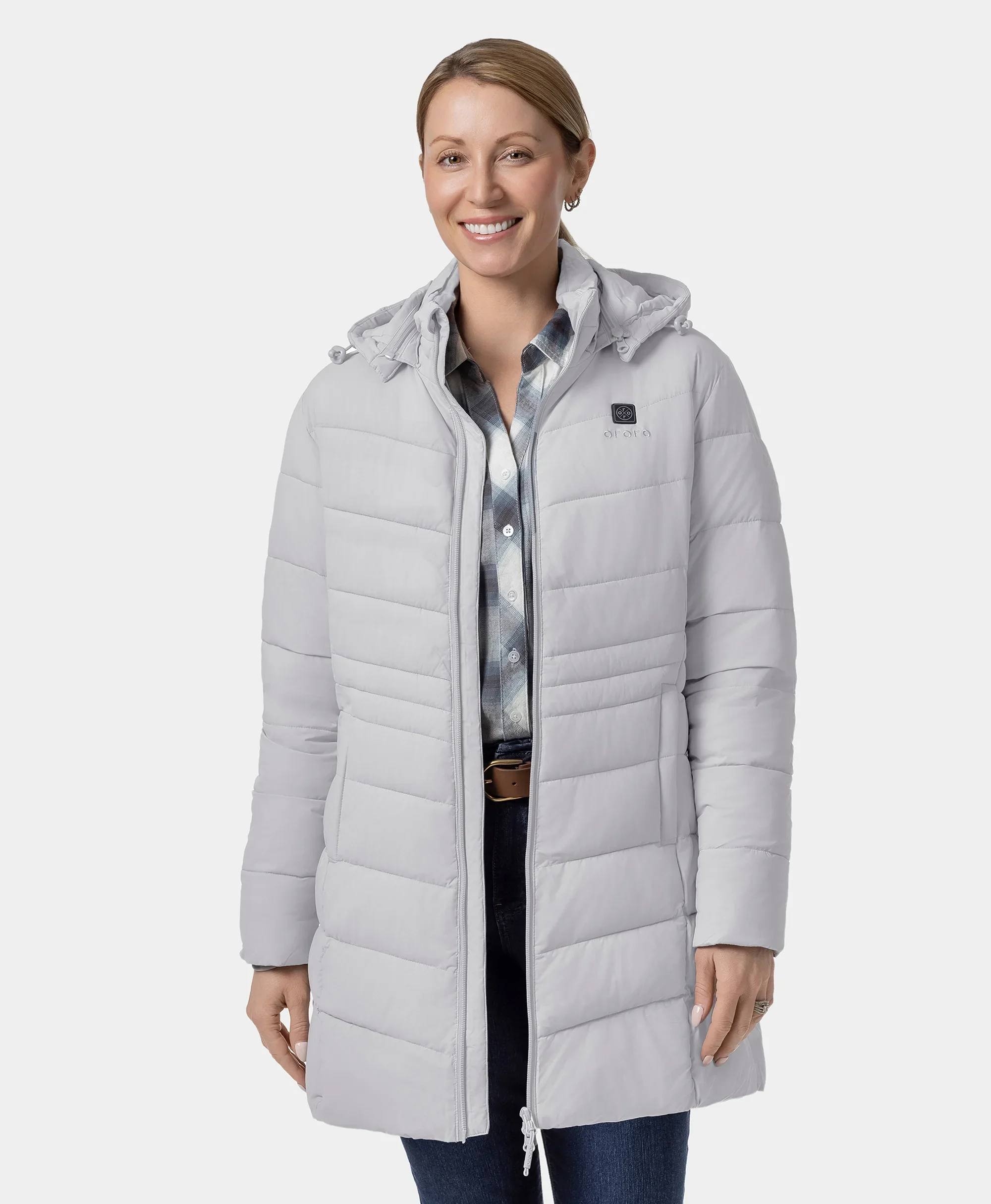 Women's Heated Puffer Parka Jacket (Apparel Only) - Image 39