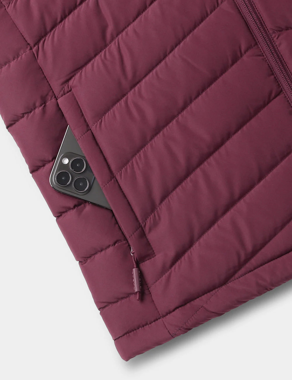Women's Heated Lightweight Down Vest - Image 41