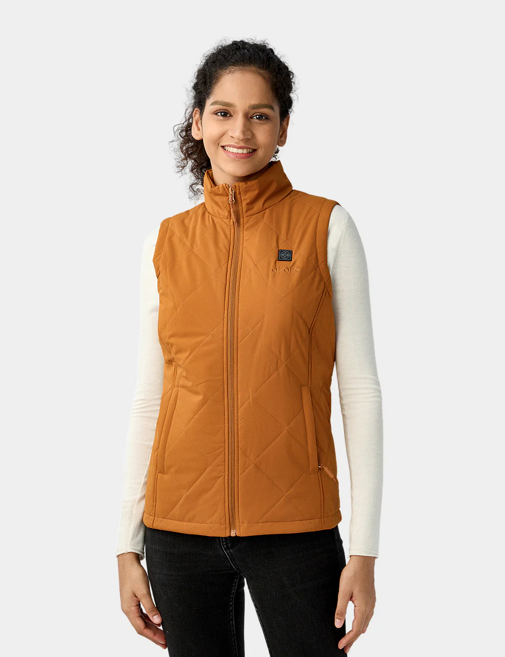 Women's Heated Quilted Vest - New Colors - Image 43
